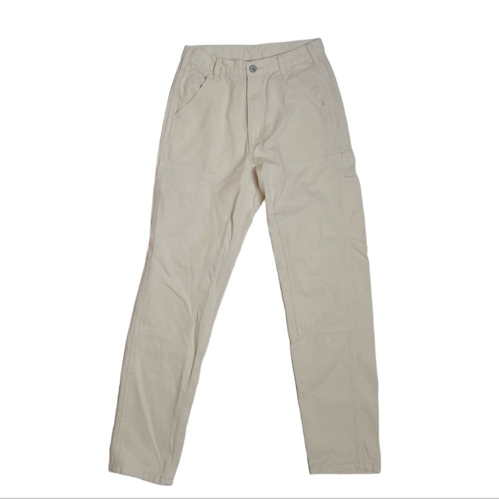 BRANDY‎ MELVILLE cream ivory Jane cargo carpenter straight leg pants 26
